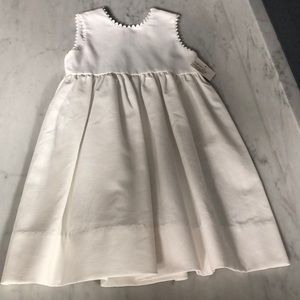 Tennille Toddler White Monogrammable  dress size 2